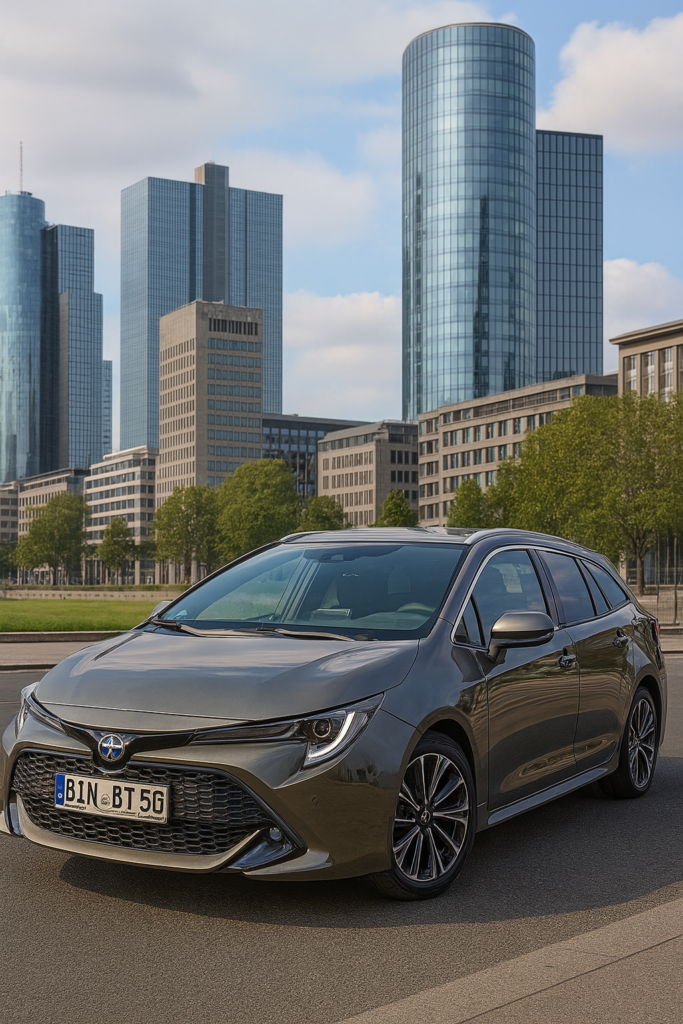 Toyota Corolla aus der Flotte von Boardtransit